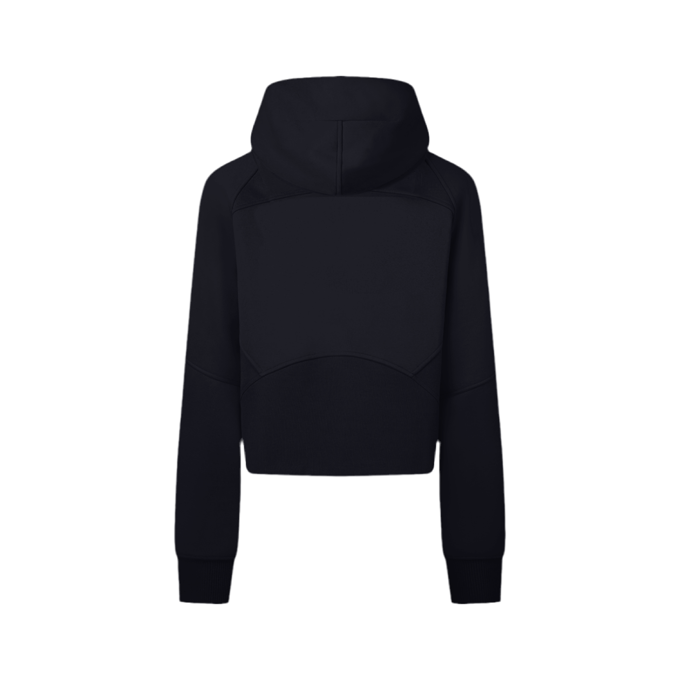 Womens Cropped Zip Up